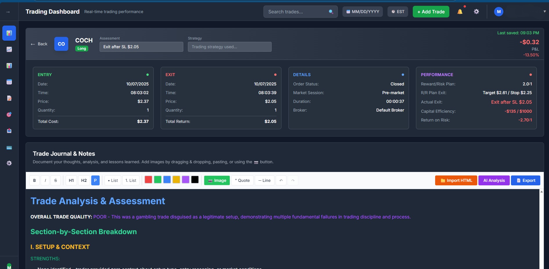 AI-Powered Analytics screenshot